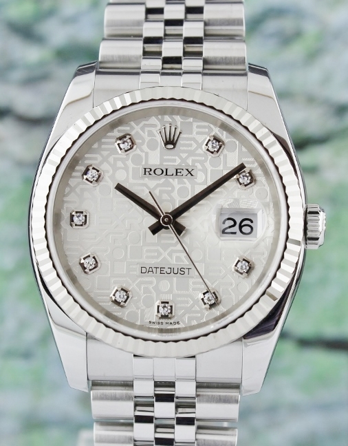 (image for) A ROLEX DATEJUST MEN SIZE OYSTER PERPETUAL - 116234